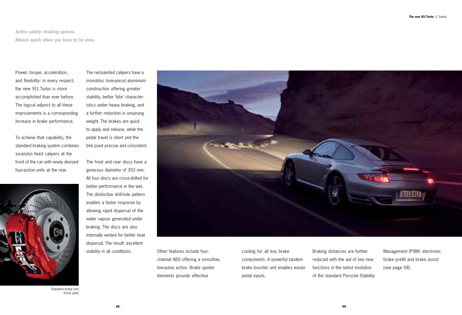 2006 Porsche 911 Turbo Brochure Page 58